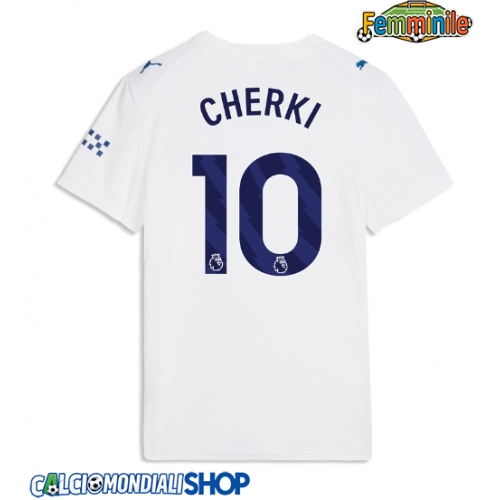 Maglie da calcio Manchester City Rayan Cherki #10 Terza Maglia Femminile 2026-27 Manica Corta